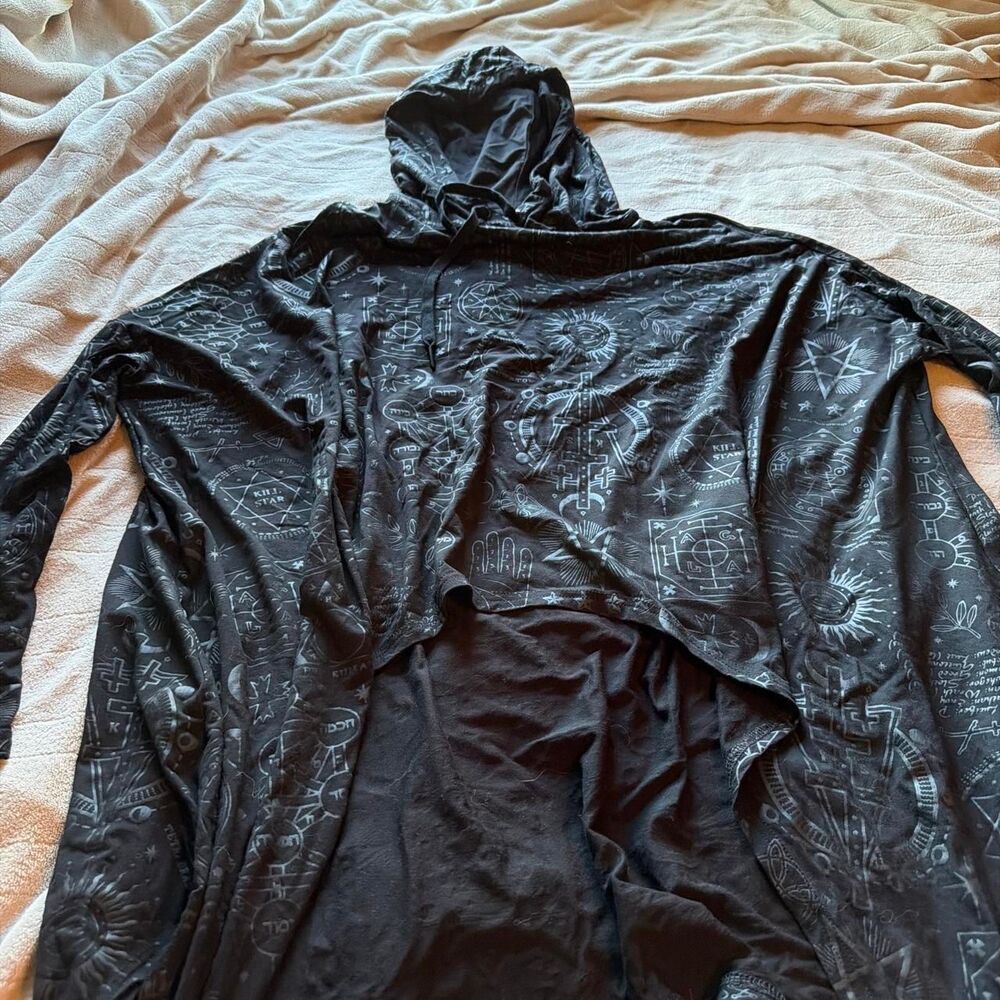 Killstar Over the Moon Hooded Top Size XS/M